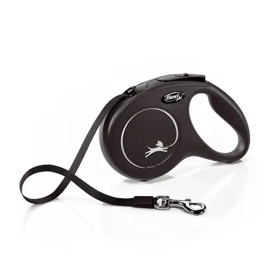 flexi New Classic båndline M, sort - 5 m - 1 stk. Båndline flexi New Classic båndline M, sort - 5 m - 1 stk. Båndline