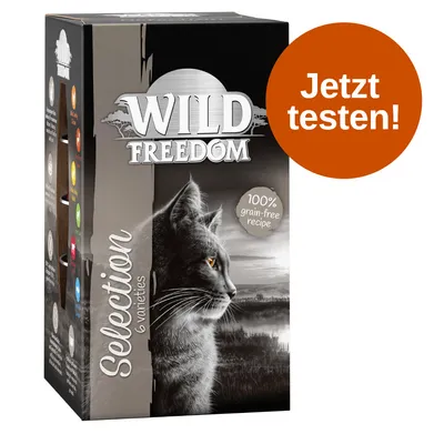 Wild Freedom Selection 6 varieties, 100% grain-free recipe. Jetzt testen!