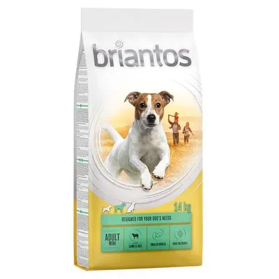 Briantos Adult Mini Lam & Rijst Hondenvoer - 2 x 14 kg