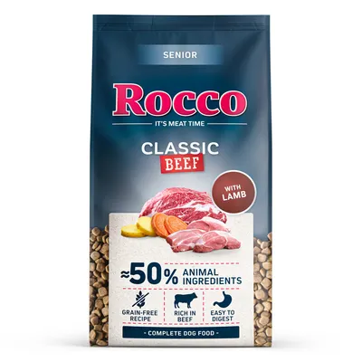 Rocco Senior Classic, wołowina z jagnięciną - 10 kg