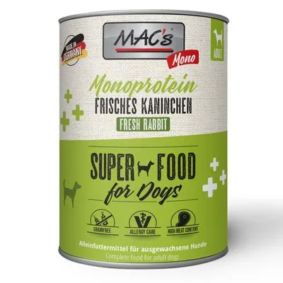 MAC's Mono Sensitive 24 x 800 g - Agnello