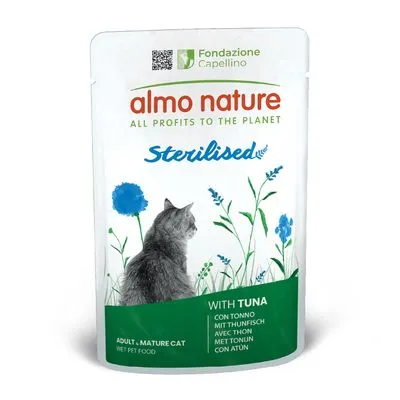 Almo Nature Functional Sterilised  - 24 x 70 g rundvlees