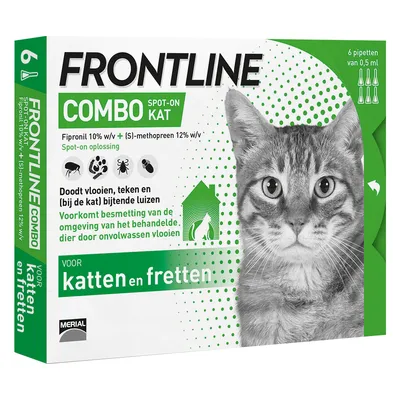 Frontline Combo Spot-On Kat - 6 pipetten