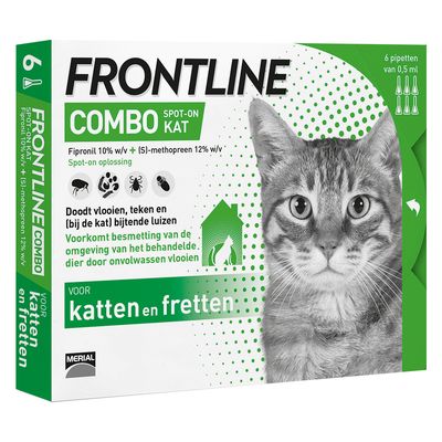 Frontline Combo Spot-On Kat 6 pipetten
