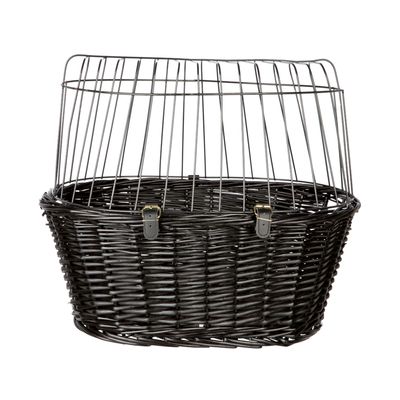 Trixie cykelkurv, sort L 50 x B 35  x H 41 cm
