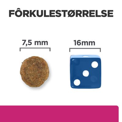 Hill's Prescription Diet Gastrointestinal Biome Mini tørrfôr til hunder med kylling