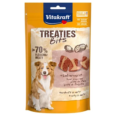 Vitakraft Treaties Bits - Liver Sausage (120g)