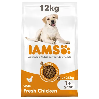 IAMS for Vitality Dog Adult Large med kylling