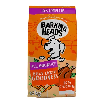 Barking Heads All Hounder Bowl Lickin' Chicken - 12 kg