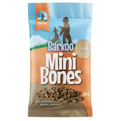 Barkoo Mini Bones (pol-vlažni) 200 g Z jagnjetino