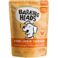 Barking Heads Bowl Lickin’ Chicken - Saver Pack: 20 x 300g