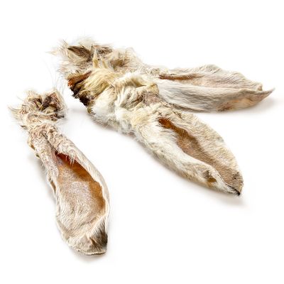Wolf of Wilderness - Orecchie di Coniglio con pelo 200 g (10 pz)