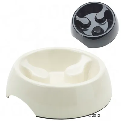 Savic matskål med sluke-stopp Savic matskål med sluke-stopp