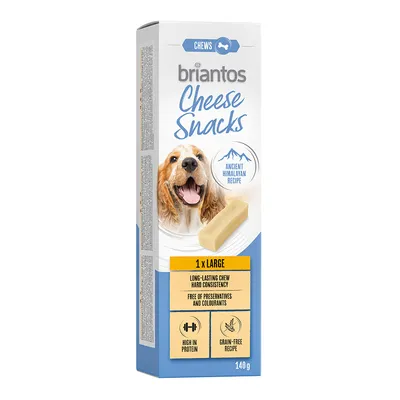 Briantos prigrizek s sirom za pse - Za velike pse (1 x 140 g)