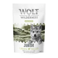 Little Wolf of Wilderness Snack - Wild Bites Junior 180 g - Green Fields - Lamm & Huhn