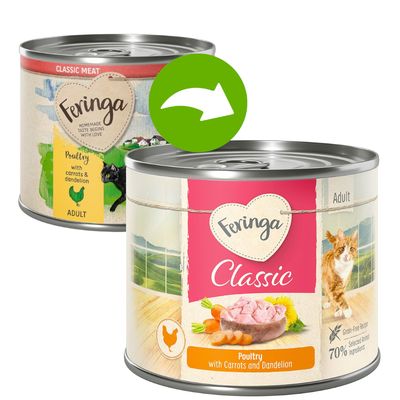 Feringa Classic Meat Menü gazdaságos csomag 12 x 200 g Vegyes csomag hús menü