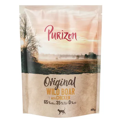 Purizon Original дикий кабан с курицей - беззерновой - Новинка! 400 г