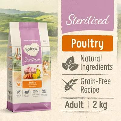 Feringa Adult Sterilised perutnina - NOVO 2 kg Feringa Adult Sterilised perutnina - NOVO 2 kg