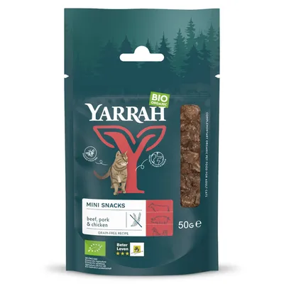 Yarrah Bio Mini Snack für Katzen - 50 g