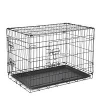 Cage d'intérieur HAFENBANDE Twin Door pour chien - l 63 x P 44 x H 50,5 cm