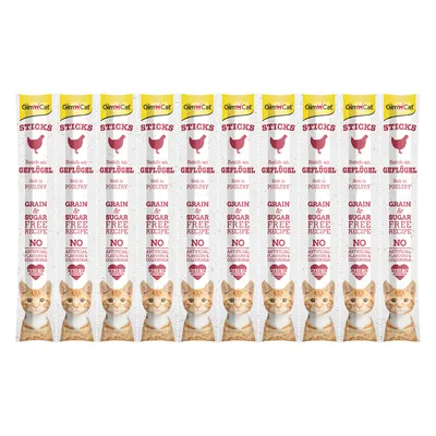 GimCat Sticks - siipikarja (10 kpl)