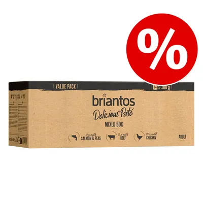 Briantos Delicious Paté Sparepakke 44x100g Briantos Delicious Paté Sparepakke 44x100g