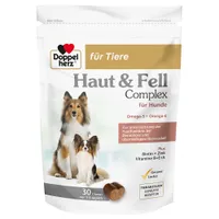 Doppelherz Haut & Fell Complex für Hunde - 30 Chews (90 g)