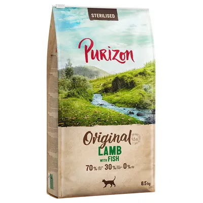 Purizon Sterilised Adult lammas ja kala – viljaton - 6,5 kg