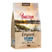Purizon Sterilised Adult Grain-Free Salmon with Chicken  - 400g