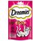 Prøvepakke Dreamies 4 x 60 g Ost, kylling, laks og okse