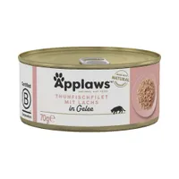 Applaws en gelée 6 x 70 g pour chat - thon & saumon