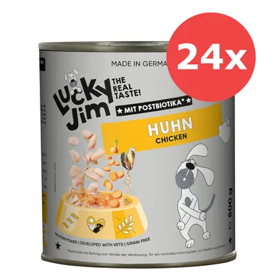 Sparpaket Lucky Jim Senior 24 x 800 g - Huhn