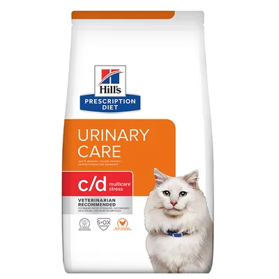 Hill's Prescription Diet c/d Urinary Care Urinary Stress - lot % : 2 x 12 kg