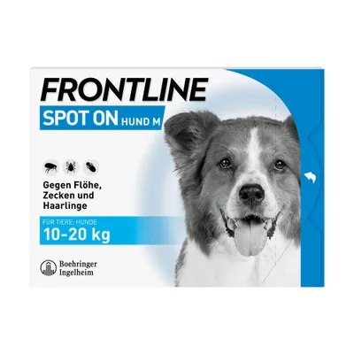 Frontline® Spot on Hund M - 3 Pipetten x 1,34 ml