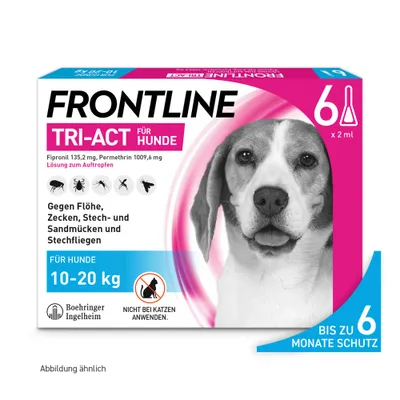 Frontline® TRI-ACT Hunde M (10 - 20 kg) - 3 Pipetten x 2 ml