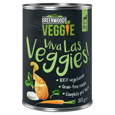 Greenwoods Veggie joghurt, burgonya, sárgarépa és spenót 6 x 375 g