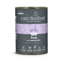 catz finefood Monoprotein Can 6 x 400g - cat wet food - Turkey