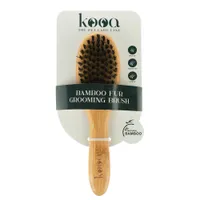 kooa Perie din bambus pentru îngrijirea blănii - L 22 x l 6 cm