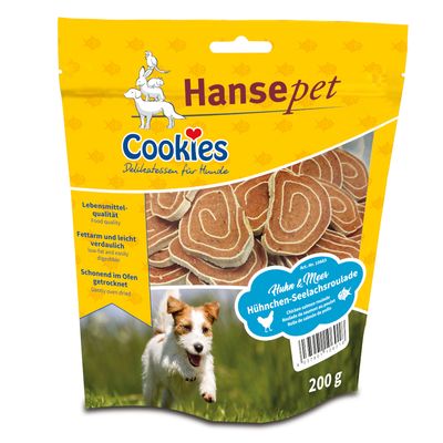 Mischpaket: 2 x 200 g Cookies Delikatess Fischvariationen 2 Sorten