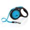 Vodítko flexi New Neon S, M pásek, modré, 5 m velikost M: do 25 kg