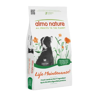 Almo Nature Life Maintenance Medium Adult Lamb & Rice Almo Nature Life Maintenance Medium Adult Lamb & Rice