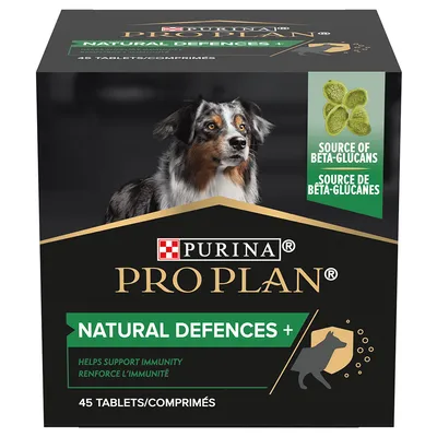 PRO PLAN Adult Natural Defences+ Supplement comprimés pour chien - 67 g (45 comprimés)