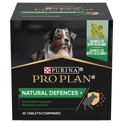PRO PLAN Adult Natural Defences Supplement Tabletten 67 g (45 Tabletten)