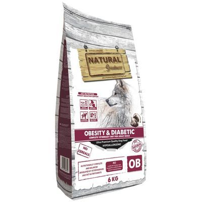 Natural Greatness Diet Vet Obesity & Diabetisch Hondenvoer - Dubbelpak 2 x 6 kg
