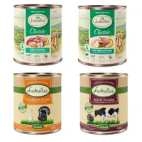 Lukullus Naturkost -säästöpakkaus 24 x 800 g - lajitelma 1 (4 makua)