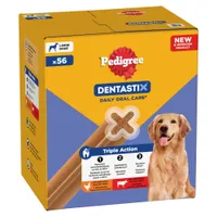 Storpack! 168 x Pedigree Dentastix Daily Oral / Fresh - Daily Oral Large (>25 kg)