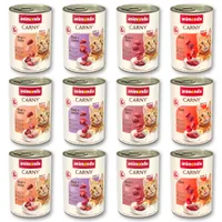Miješano pakiranje animonda Carny Adult 12 x 400 g - Kreacija s govedinom