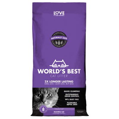 World’s Best Cat Litter Lavender 12.7kg