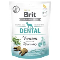 Brit Care Functional Dental szarvas kutyasnack  - 150 g