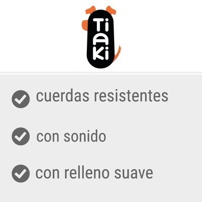 Tiaki. Cuerdas resistentes, con sonido, con relleno suave.